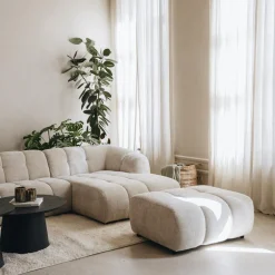 Hoeksalon DILARA Longchair Rechts B302 Beige