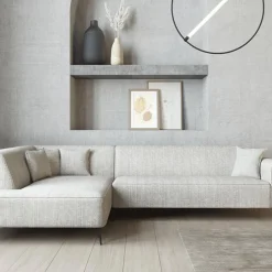 Hoeksalon FRISCO Hoek Links Fossil Grey B308