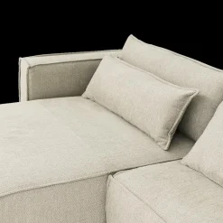 Hoeksalon GAELLE Longchair Links Retro Bliss B416