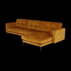 Hoeksalon GALACTICA Longchair Rechts Gold