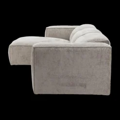 Hoeksalon GASTON Greige Longchair Links B311