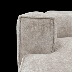 Hoeksalon GASTON Greige Longchair Links B311