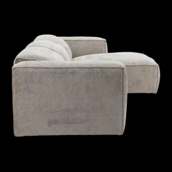 Hoeksalon GASTON Greige Longchair Rechts B311