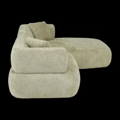 Hoeksalon HAZARD Papyrus Longchair Rechts B310