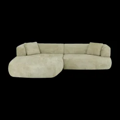 Hoeksalon HAZARD Papyrus Longchair Links B310