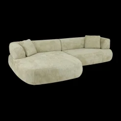 Hoeksalon HAZARD Papyrus Longchair Links B310