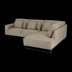 Hoeksalon KIRUNA Hoek Rechts Taupe B289