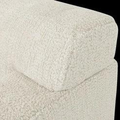 Hoeksalon KOKOMO Longchair Links Cream