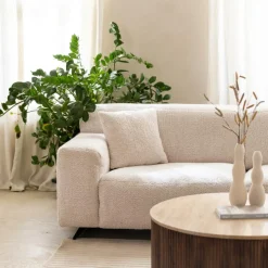 Hoeksalon KOKOMO Longchair Rechts Cream
