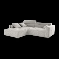 Hoeksalon LORETO Lichtgrijs B283-L231