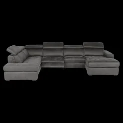 Hoeksalon MARLEY Longchair Rechts Smokey Grey