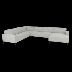 Hoeksalon MATEO Longchair Rechts Grijs