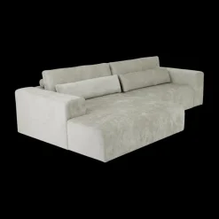 Hoeksalon ODILON Naturel Longchair Links B302