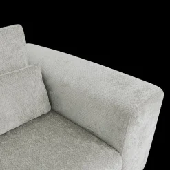 Hoeksalon ODILON Naturel Longchair Links B302