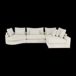 Hoeksalon OTILIA Beige Longchair XL Rechts B359