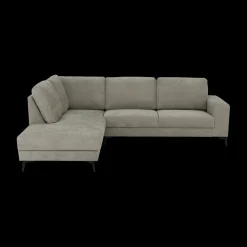 Hoeksalon PADUA Taupe Longchair Links B262