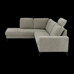 Hoeksalon PADUA Taupe Longchair Links B262