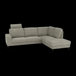 Hoeksalon PADUA Taupe Longchair Rechts B262