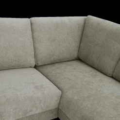 Hoeksalon PADUA Taupe Longchair Rechts B262