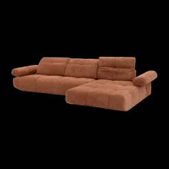 Hoeksalon PIERROT Longchair Rechts Coral B324