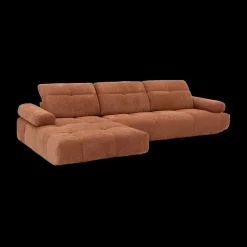 Hoeksalon PIERROT Longchair Links Coral B324