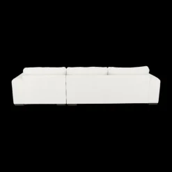 Hoeksalon PLUSS Longchair Rechts Wit