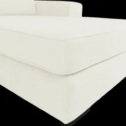 Hoeksalon PLUSS Longchair Rechts Wit