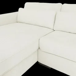 Hoeksalon PLUSS Longchair Links Wit