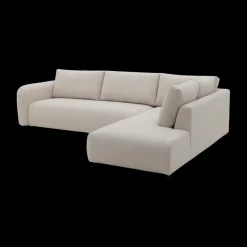 Hoeksalon PUCK Longchair Rechts Soelle Beige B325