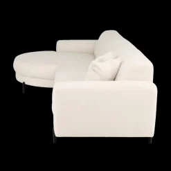 Hoeksalon SELMA Longchair Links Beige