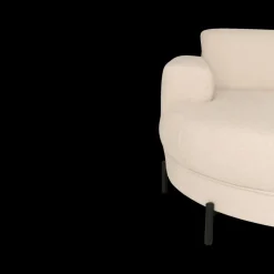 Hoeksalon SELMA Longchair Links Beige