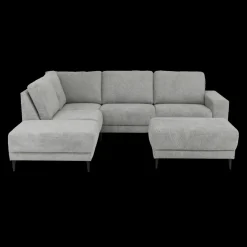 Hoeksalon SEVILLA Longchair Links Dolphin Grijs