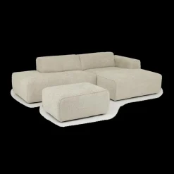 Hoeksalon SMILE Longchair Rechts Anthology Beige B260