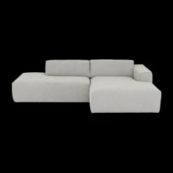 Hoeksalon SMILE Longchair Rechts Sneak Naturel