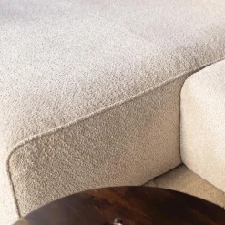 Hoeksalon SMILE Longchair Links Anthology Beige B260