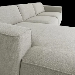 Hoeksalon SMILE Naturel B312-L161 Longchair Links