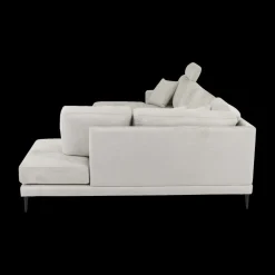 Hoeksalon SYLVESTER Longchair Links Movie 196 Shell B372