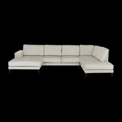 Hoeksalon SYLVESTER Longchair Links Movie 196 Shell B372