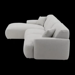 Hoeksalon TANGO Longchair Links Grijs B339