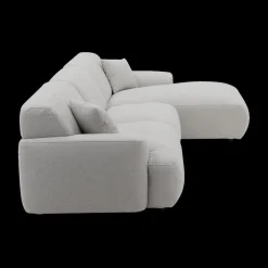 Hoeksalon TANGO Longchair Rechts Grijs B339