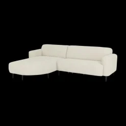 Hoeksalon THALIA Longchair Afgerond Links