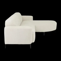 Hoeksalon THALIA Longchair Afgerond Rechts