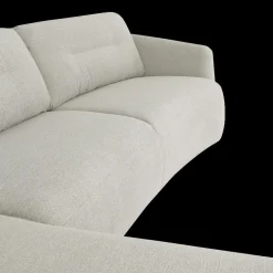 Hoeksalon UMBRIEL Longchair Links Beak Beige B343