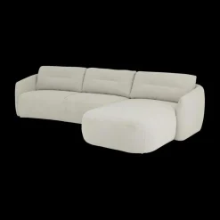 Hoeksalon UMBRIEL Longchair Rechts Beak Beige B343