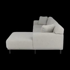 Hoeksalons QUILLO Longchair Rechts Grijs B325