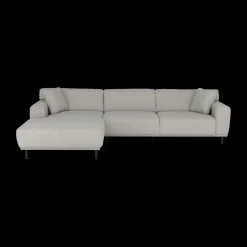 Hoeksalons QUILLO Longchair Links Grijs B325