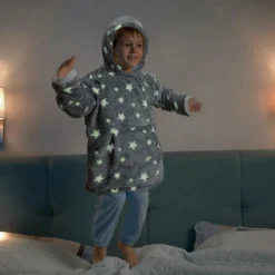 Hoodie STARS Sterren Grijs