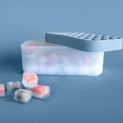 Ijsblokjesvorm DOTZ Sil. M/Ijsbak Blauw