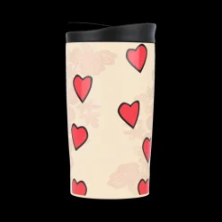 Isoleermok DAMYAN 350ml Tender Hart Beige/Rood