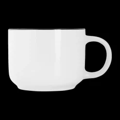 Jumbomok SEPS 48cl Wit/Rand Zwart